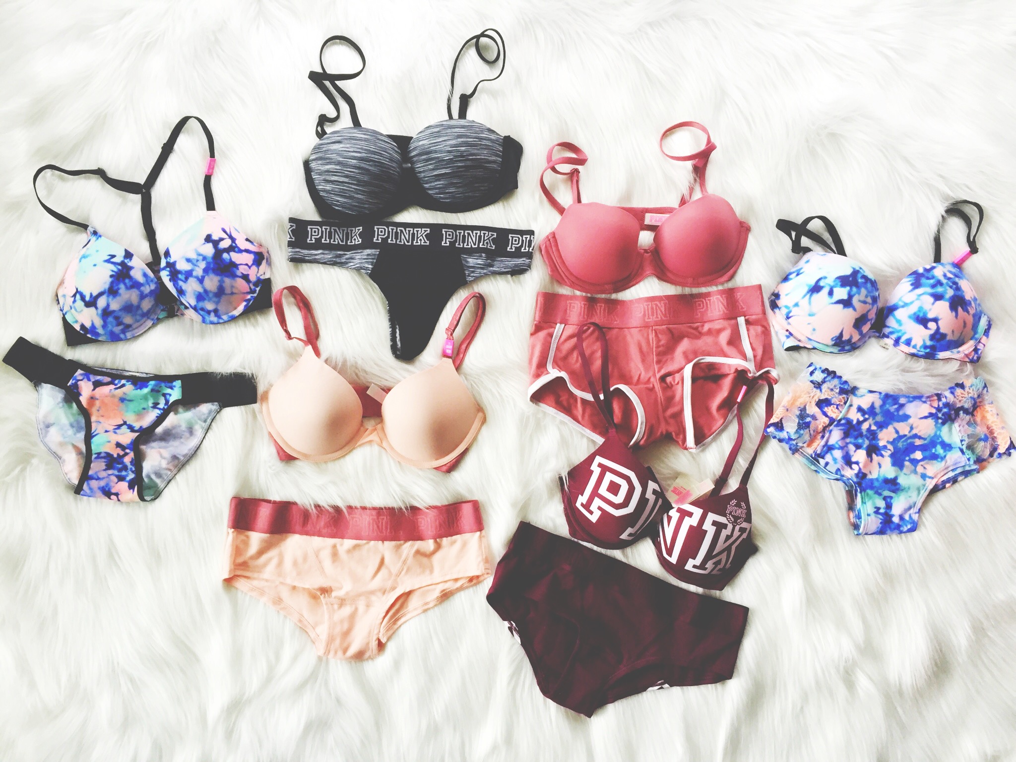 VS PINK  Victoria secret pink collection, Pink panties, Victoria secret  pink bras
