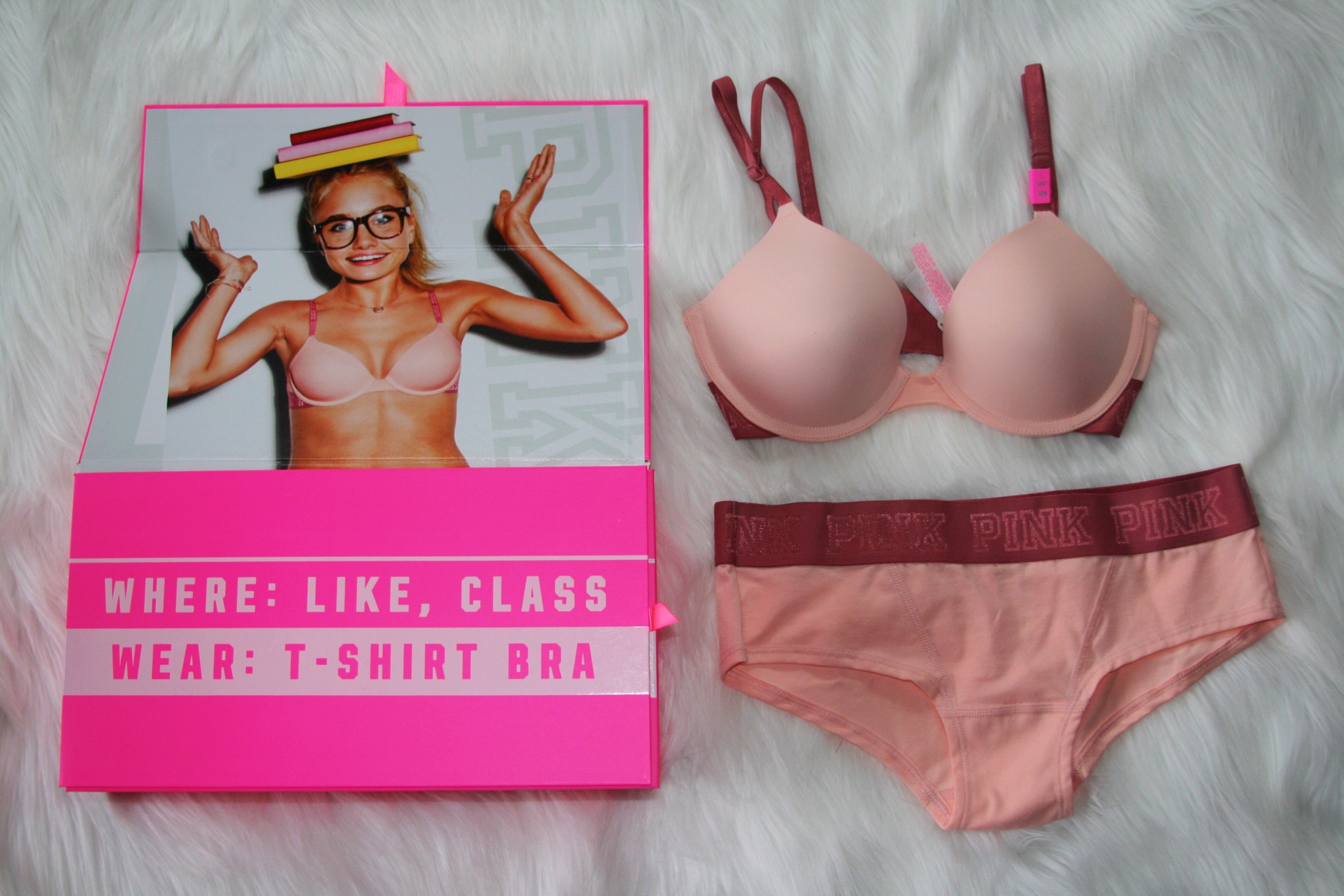 Wear Everywhere T-Shirt Lightly Lined Bra  T shirt bra, Victoria's secret  pink, Clothing logo